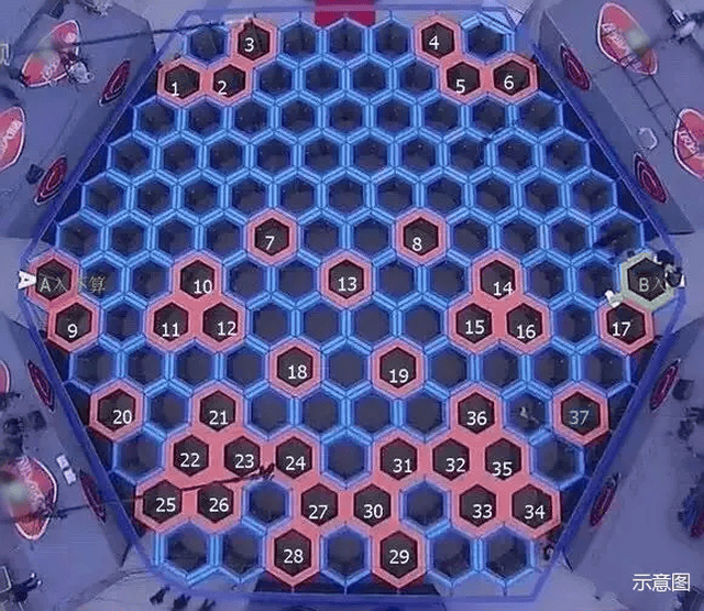 排三蜂巢迷宫玄机图，解密自然界的智慧与挑战